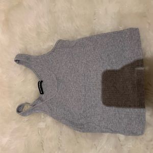 Grey tank top